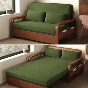 Canapé-lit pliant multifonctionnel compact pour la maison, lit simple rétractable double usage, style japonais, en métal souple, avec rangement – Grande Vente - Product Image 6