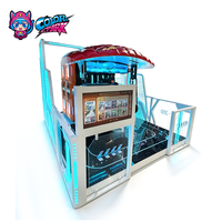 Simulateur de Parachute VR 2 Joueurs Colorful Park à Prix Usine – Machine de Jeu VR Commerciale avec Fonctions de Levage et de Rotation pour Réalité Virtuelle