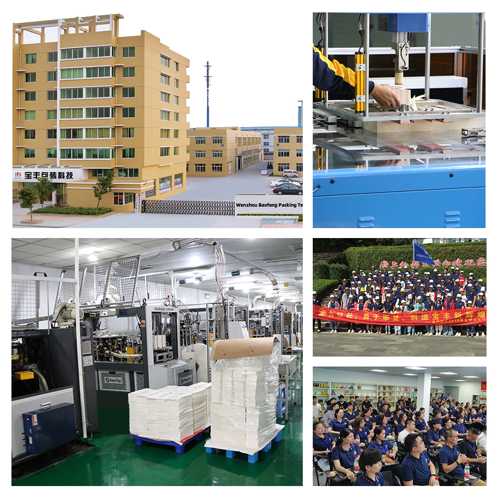 Wholesale custom takeaway lunch bread packing boxes take out fast food delivery packaging container paper box