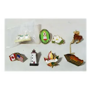 Broches à collectionner en alliage de Zinc, Souvenirs du Canada, pièces de collection pour voyage, souvenir de canton, Prince edcafé, Island