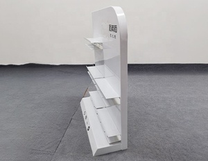 Tùy chỉnh thực hiện showroom đá cẩm thạch kệ trưng bày kim loại truy cập hàng đầu gốm gạch Mẫu hiển thị - Product Image 2