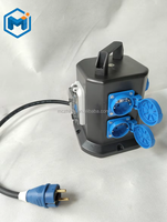 Boîte de distribution d'alimentation portable Manchange, nouveau style, étanche, industrielle, 16A 32A, norme européenne, boîte de distribution CEE