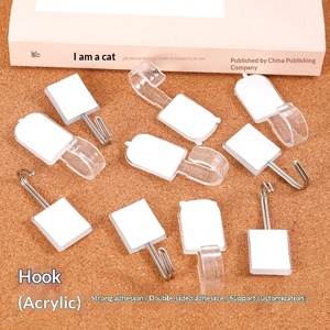 Foglio Acrilico Trasparente con Gancio Adesivo Bifacciale, Forte Adesione e Design Personalizzabile - Product Image 2