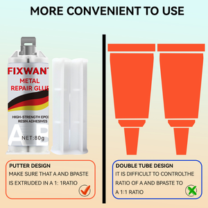 FIXWANT 40g High Strength AB Glue Industrial Metal Repair Adhesive Bonding Sealant With Putter - Product Image 3