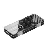 Boîte à pilules en plastique de qualité supérieure, boîte de rangement pour pilules 7 jours, boîte à 21 compartiments, organisateur de pilules hebdomadaire, design moderne et simple, portable