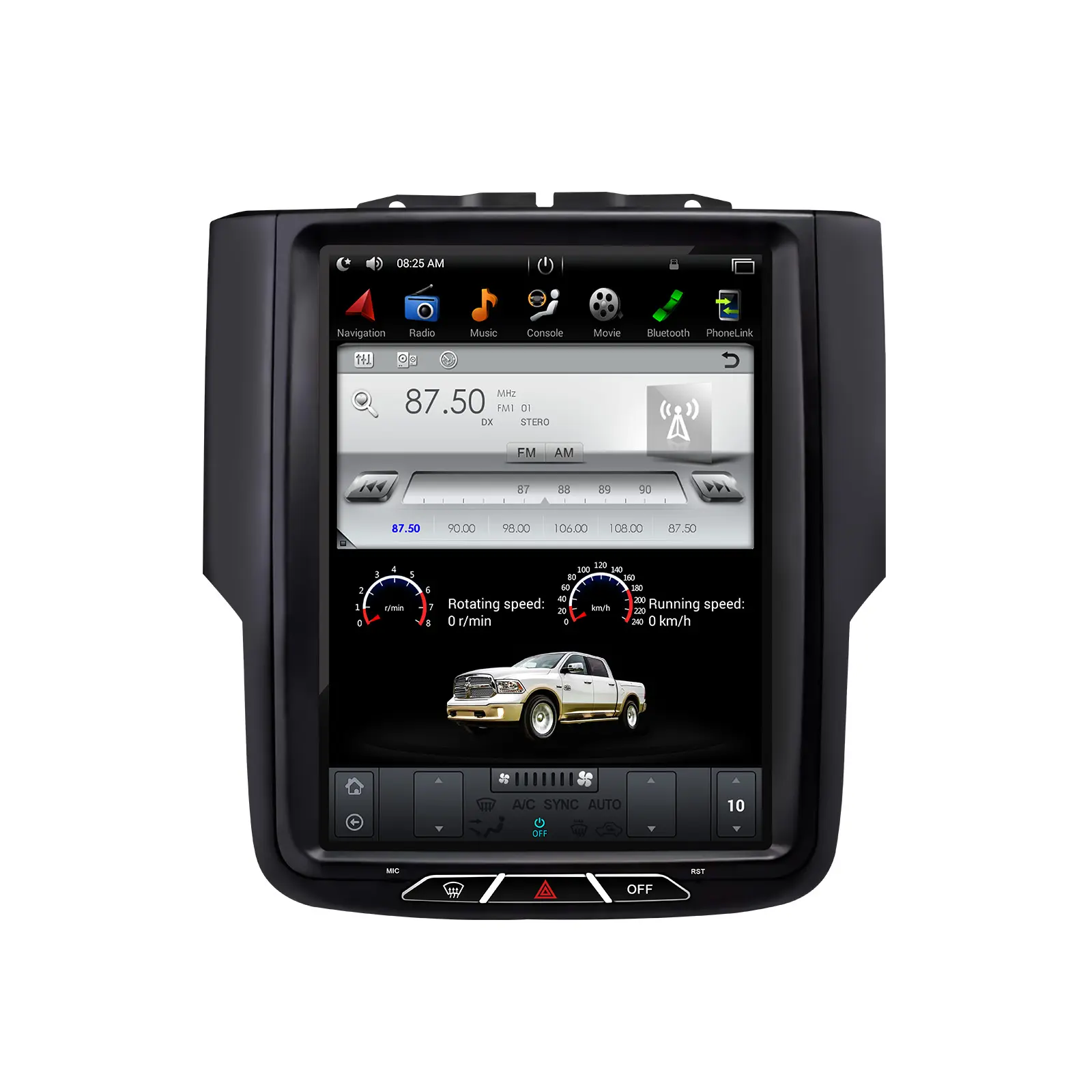 For Dodge RAM Trucks pickup Double Din Car Stereo 2 Din Android Car Radio MP5 Player Audio Car DVD Player Navigation GPS