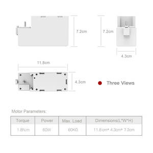 Tuya WiFi Trietex <span class=keywords><strong>Mini</strong></span> moteur <span class=keywords><strong>de</strong></span> rideau électrique numérique moderne Alexa et <span class=keywords><strong>Google</strong></span> <span class=keywords><strong>Home</strong></span> contrôlé pour la <span class=keywords><strong>salle</strong></span> <span class=keywords><strong>de</strong></span> <span class=keywords><strong>bain</strong></span> - Product Image 5