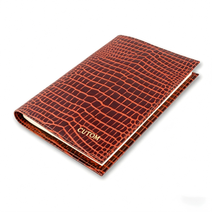 Cuaderno Personalizado A4 A5 de Piel de Cocodrilo, Recargable, Hecho a Mano, con Páginas Rayadas, Logotipo Personalizado, Regalos Empresariales - Product Image 5
