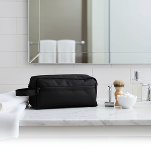Borsa da Toilette Personalizzata per Viaggi Uomo e Donna, Organizer da Viaggio Spazioso, Astuccio Cosmetico Resistente per Kit da Toilette - Product Image 1