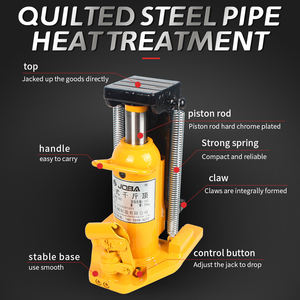 High Quality High Strength 5 Ton 10 Tons 20 Tons 30t 50t <strong>Hydraulic</strong> Toe <strong>Jack</strong> Two Feet Rail Fork Lifter - Product Image 3