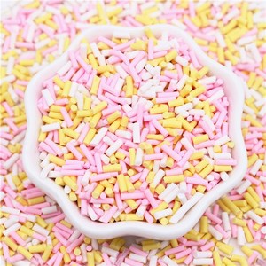 CHENXI 500G Argile polymère écologique, pépites de macarons, bonbons, longues tranches, couleurs mélangées, remplissage de slime, modèle - Product Image 4