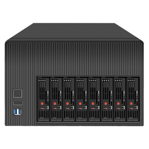 BKHD nuevo servidor C236 NAS <span class=keywords><strong>ITX</strong></span> placa base 8 * SATA 4 * Lan I226 Intel Core i7-9700 soporte de E3-1225V5 RAID 10G Servidor de enrutador suave - Product Image 1