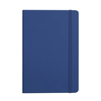 Carnet de notes de planification budgétaire avec couverture en cuir miniature personnalisée avec logo, cadeau avec bande élastique