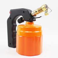 Chalumeau de soudage portable en laiton, pistolet à flamme pratique pour le camping en extérieur, torche à gaz butane, soudeuse à gaz portable