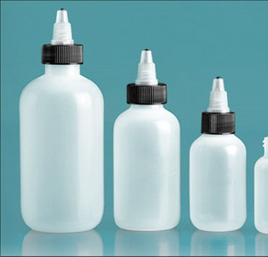 MAYSURE Bouteilles en PEHD pour sauce piquante, salade, poivre, chocolat chaud, 60ml Flacon compte-gouttes rond en plastique PE-BD avec bouchon Yorker - Product Image 3