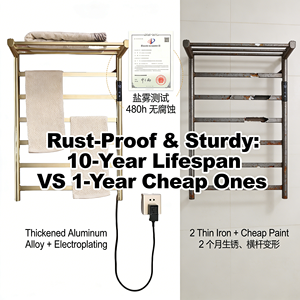 <span class=keywords><strong>Scaldasalviette</strong></span> Elettrico Portatile Professionale <span class=keywords><strong>per</strong></span> Salone e Bagno, Riscaldatore <span class=keywords><strong>per</strong></span> Asciugamani Autoportante, Accessori <span class=keywords><strong>per</strong></span> Spa e Bagno - Product Image 3