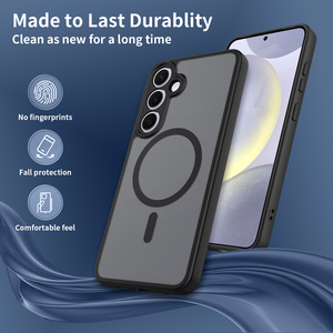 Ốp lưng Samsung S24 <span class=keywords><strong>Plus</strong></span>, bảo vệ ống kính, chống sốc, trong suốt, từ tính, dành cho Samsung S25 S26 - Product Image 2