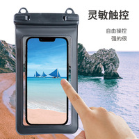 Étui de téléphone portable OEM, sac étanche avec cordon, PVC universel, étanche pour téléphone
