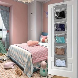 Kids Weekly Clothes Organizer Foldable Hanging Closet Organizer Day of Week School Clothing Storage Bag - Product Image 5