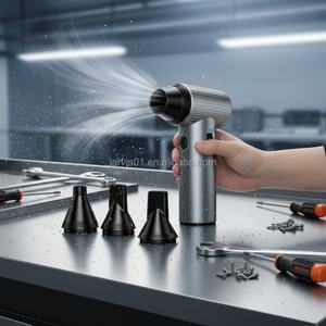 Souffleur électrique sans fil rechargeable portable de qualité industrielle 90000 tr/min, jet de neige pour l'entretien des voitures en hiver, outil de bricolage - Product Image 3