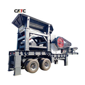 Concasseur à mâchoires mobile 100-180 TPH pour le concassage de pierres avec moteur principal et composants PLC disponibles à la vente - Product Image 1