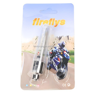 Capuchon de valve de roue de vélo 5 LED Neon Light Bike Bright Flash Lamp 32 Patterns Change Cycling Light Bicycle Accessories - Product Image 6