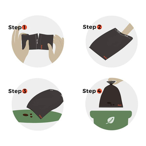 Sacs à déjections canines biodégradables et compostables écologiques personnalisés - Product Image 6