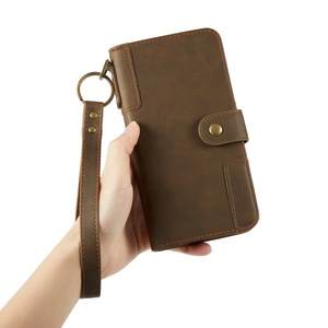 Galaxie noire S10 Portefeuille Magnétique S20 Véritable Étui En Cuir Pour <span class=keywords><strong>Samsung</strong></span> <span class=keywords><strong>Note</strong></span> 20 - Product Image 3