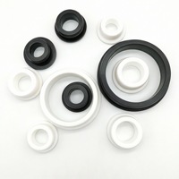 Anneau de protection de câble en silicone double face étanche, résistant à la chaleur, pour la décoration lumineuse LED