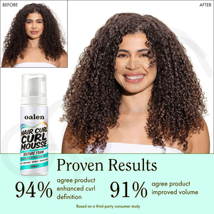 <span class=keywords><strong>Mousse</strong></span> per <span class=keywords><strong>Capelli</strong></span> a Tenuta Forte, Schiuma Modellante per Definire i <span class=keywords><strong>Capelli</strong></span> Ricci, Prodotti per <span class=keywords><strong>Capelli</strong></span> con Etichetta Privata - Product Image 3