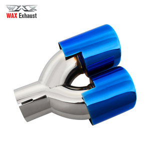 Embouts d'échappement arrière doubles pour Range Rover Planting Muffler Tail Pipe Titanium Exhaust Tip Universal Exhaust Tips - Product Image 3