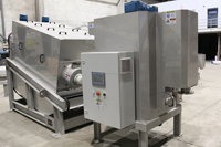 Déshydrateur de boue multi-usages, machine de déshydratation de boue à vis à disques multiples pour traitement de déshydratation de boue