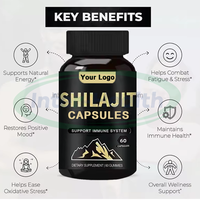 Ausreson Marque Privée Shilajit Himalayen en Capsules – Complément Alimentaire Chinois Pur, Naturel et Biologique pour Hommes