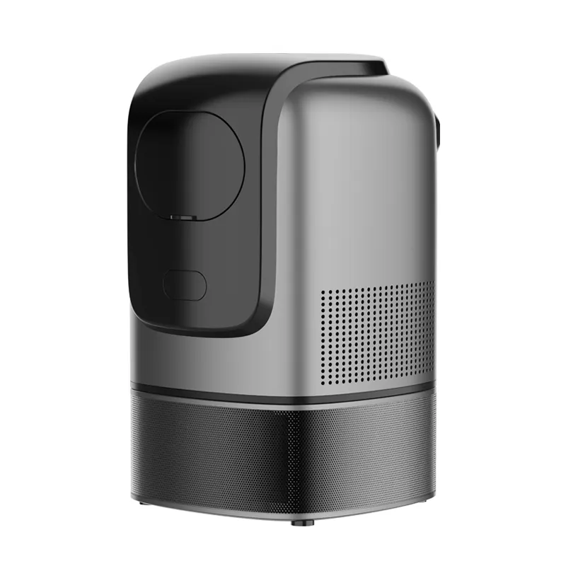 Sıcak satış 4k HD ev akıllı geri çekilebilir katlanır mini projektör kablosuz WIFI kontrolü ile projektör cep telefonunuzdan