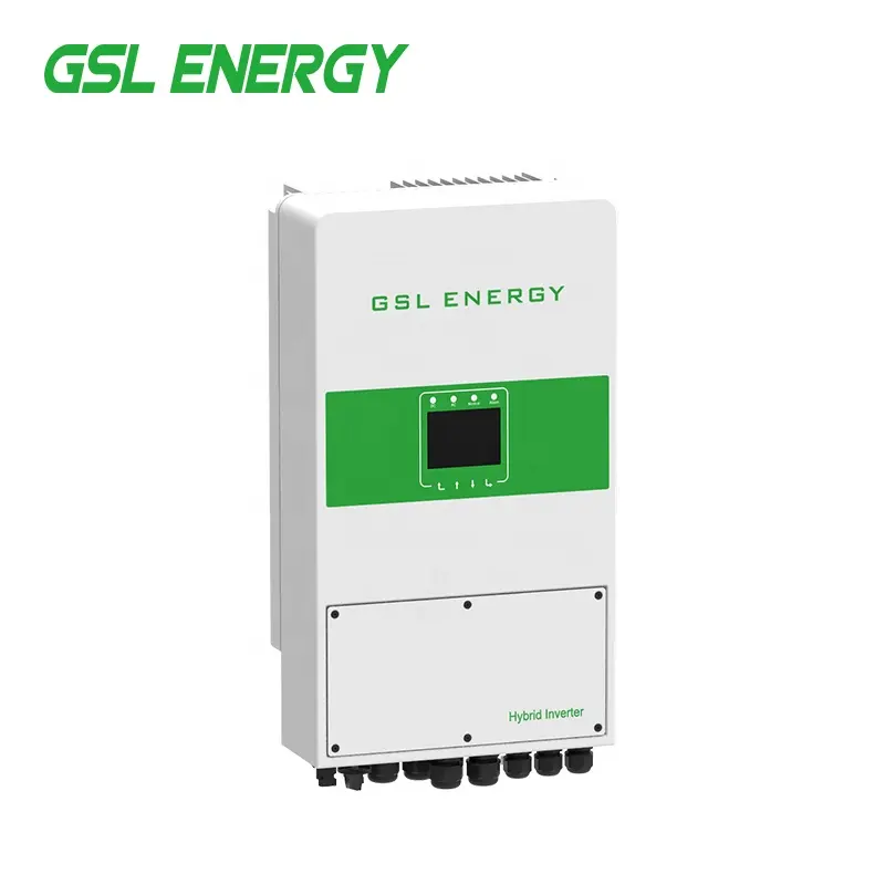 Gsl Energie Shenzhen Splitface Omvormer Off Grid 5kw 8kw Solar Hybride Off-Grid Omvormer 10kw Eenfase Hybride Omvormer