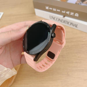 Correa de silicona con hebilla cuadrada de 20mm y 22mm para Samsung Galaxy Watch 6/5/4 <span class=keywords><strong>40mm</strong></span> 44mm <span class=keywords><strong>Huawei</strong></span> Watch 4/3/<span class=keywords><strong>GT3</strong></span>/2 Pro Amazfit GTR 4/GTS - Product Image 5