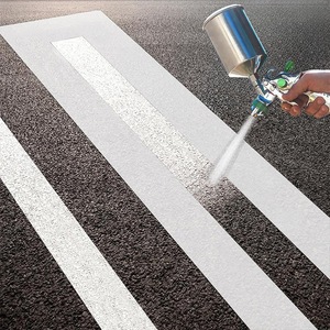 Gabarit de traçage de lignes de parking Wansheng 12x92,5 pouces en silicone pour la peinture sur asphalte et béton - Product Image 1