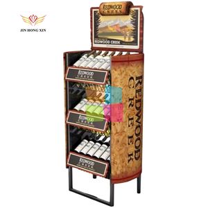 Pos hàng hóa khuyến mãi sang trọng đứng kim loại rượu rượu chai sàn cửa hàng hiển thị là viết tắt của cửa hàng - Product Image 3