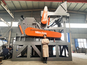 <strong>2</strong> <strong>Motors</strong> Drive Metal Shredder Blades <strong>Scrap</strong> Metal Crusher Aluminium Shredder Machine - Product Image 4