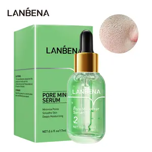 HM415 Lanbena Pore Shrink Serum Minimizer Skin Tightening Moisturizing Pore Shrinker Face Nose Serum