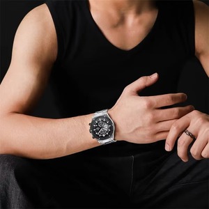 Reloj de Lujo Original de Fábrica Drioshipping, Reloj de Pulsera Impermeable con Esfera Grande, Reloj Masculino para Hombre, OEM ODM - Product Image 2