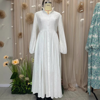 Robe longue décontractée sans col taille haute pour femme, style été