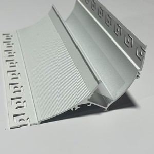 Profilé LED SDW109N <span class=keywords><strong>pour</strong></span> moulure couronnée, <span class=keywords><strong>éclairage</strong></span> <span class=keywords><strong>indirect</strong></span> en aluminium <span class=keywords><strong>pour</strong></span> plafond et mur, <span class=keywords><strong>corniche</strong></span> en plâtre à montage en surface - Product Image 2