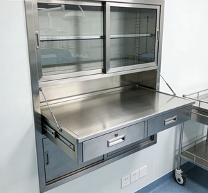 Table d'écriture intégrée en acier inoxydable Mingrui pour salle d'opération hospitalière avec surface antibactérienne - Product Image 6