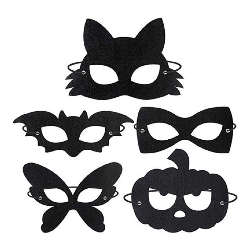 Pack De 15 Máscaras De Animales De Papel Para Niños – Cosplay De Selva, Fiestas De Cumpleaños, Halloween Y Juegos De Roles, Talla Única Con Cinta Elástica