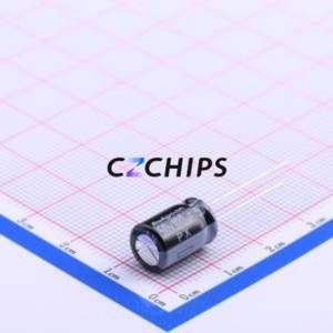 Condensateur électrolytique en aluminium à montage traversant 50PX100MEFC8X11.5, D8xL11.5mm 100uF 20% 50V 3.5mm - Product Image 2