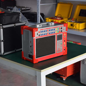 Kit de Prueba de Relés de Inyección de Corriente Secundaria JB-901, Dispositivo de Prueba de Relés de Transformador de Corriente, Probador de Relés Trifásico de 40A - Product Image 6