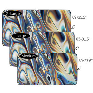 Parasol plegable para ventana de coche, parasol de poliéster con protección UV, para coche - Product Image 3