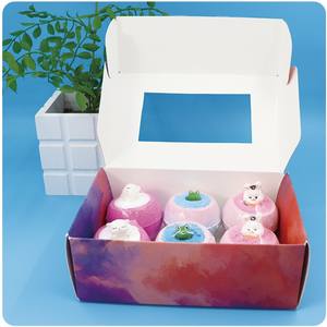 Bombes de bain effervescentes artisanales à marque privée pour enfants, biologiques, couleurs assorties, pour spa et douche – Offre spéciale - Product Image 5