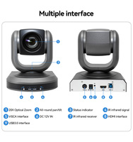 Système de visioconférence Oneking Ptz avec zoom 20x, configuration de visioconférence en ligne, caméra de conférence USB/HDML 4K HD